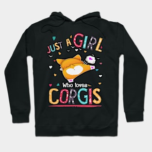 Just A Girl Who Loves Corgi (117) Hoodie